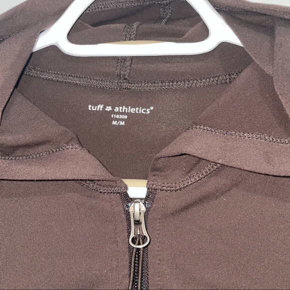 Chocolate Brown Medium Tuff Athletics Hoodie - Picture 3 of 8